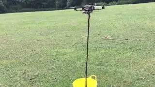 Test flight 6 of supported drone with PID control
