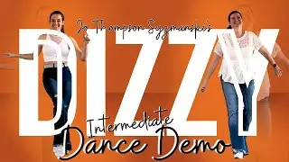 "DIZZY" Line Dance Demo | Intermediate | Jo Thompson Syzmanski