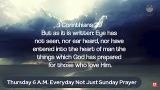 Thursday, November 7th, 6 a.m. Prayer
