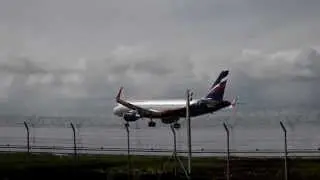 A320 Аэрофлот посадка