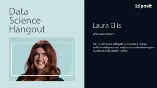 Laura Ellis @ Rapid7 | Data Science Hangout