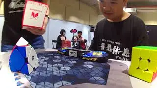 Malaysia Cube Championship 2024 skewb round 1: 12.93 average