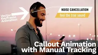 Callout Animation with Manual Tracking - Learn how to use Vector Keyframe Animation - Alight Motion