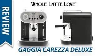 Review: Gaggia Carezza Deluxe Espresso Machine - Latte Art Capable!