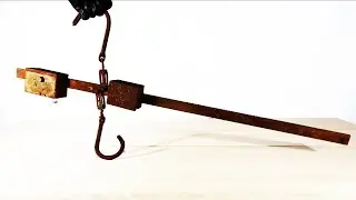We Restored My Rusty Vintage Weight Beam | Old Manual Scales