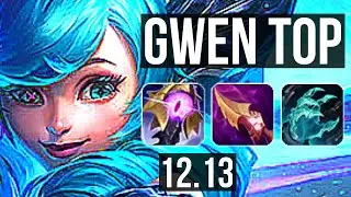 GWEN vs TRUNDLE (TOP) | Rank 5 Gwen, Legendary | TR Master | 12.13