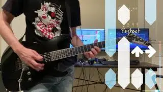 GHOST ー 星街すいせい Guitar Cover + osu!mania ft. HowToPlayLN