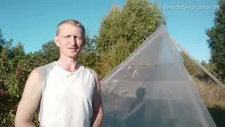Щиты из сотового поликарбоната для Каркасной Пирамиды. Виктор Белоглазов | Pyramids