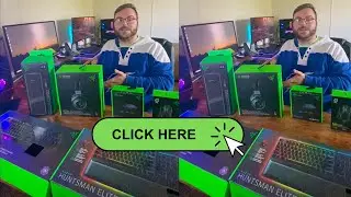 Razer Unboxing and Setup RGB PC Battle Station