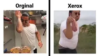 Original vs Xerox Meme 😂