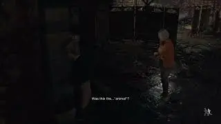 Ashley's reaction to the Garrador. Resident Evil 4 Remake