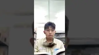 Muhamad Rizal Muas dari Politeknik Manufaktur Bandung dalam Lomba MTQ Nasional 2024