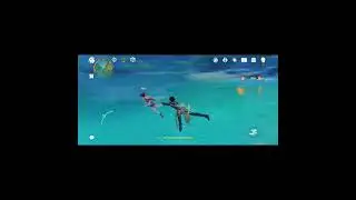 Zhongli love Yanfei swimming 