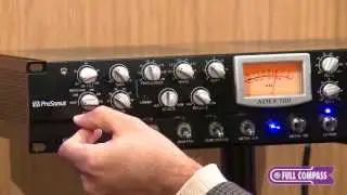 PreSonus ADL700 Tube Channel Strip, Preamp, Compressor, EQ Overview | Full Compass