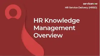 [008] HR Knowledge Management | ServiceNow HRSD (CIS-HR Exam Prep)