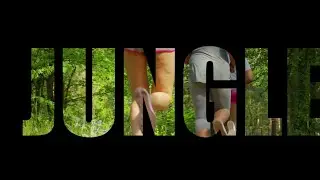Video Inside Text |Fly-Through Text Effect in Davinci Resolve  | Title Animation [HINDI]