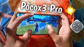 1vs2 Handcam Full Game Play👑 | Pocox3 pro settings⚙️HUD+Sensitivity dpi ⚡ Free Fire Highlights 😍