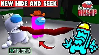 Among Us - Hide N Seek  - Hider/Seeker Gameplay (Roblox) Part 465