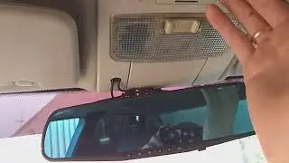 🅰️ПРИОРА. Как я установил зеркало-камеру-видеорегистратор в авто