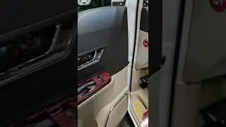 Снятие карты двери Toyota Alphard