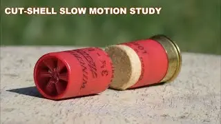 Shotgun CUT-SHELLS -  Hit like frag-grenades!   Slow Motion Study -