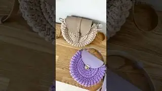 “Oreo” crochet bag. Tutorial in English: 