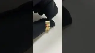 Replica Cartier Love Ring 18K Yellow Gold 3 Diamonds