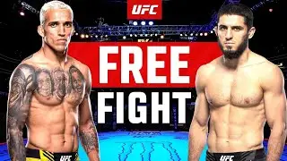 Islam Makhachev vs Charles Oliveira | FREE FIGHT | UFC 284