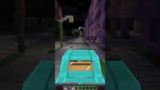 taking a night ride #minecraft #vehicle
