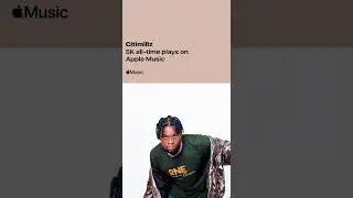 Citimillz Celebrates 5k Plays on AppleMusic