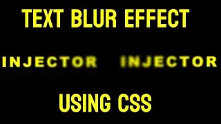 Creating a Text Blur Effect with CSS: A Step-by-Step Guide| CSS Animations