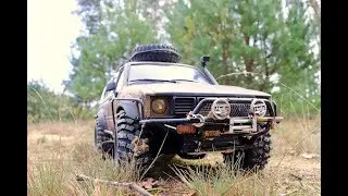 Tamiya TOYOTA HILUX - RC 1:10 - MUD, DUST & DEEP WATER DRIVING - 4K