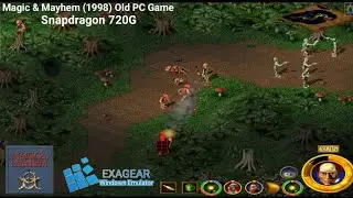 Magic & Mayhem (1998) PC on Android | Exagear Hugo 6.0.4 | Gameplay On Android