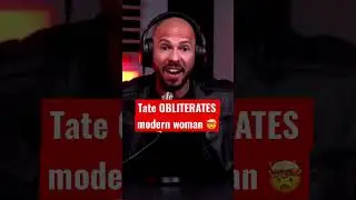 Andrew Tate OBLITERATES modern woman 🤯‼️