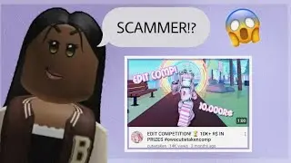 @cutietaken made a *SCAM* edit competition | Roblox drama/rant 2023 (read desc)