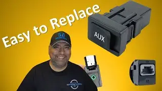 How To Replace Toyota Camry Auxiliary Input - SO EASY YOU ONLY NEED 2 TOOLS!