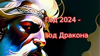 2024 год Дракона. Китайская легенда о драконе.