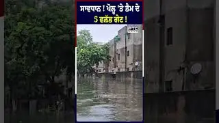 ਸਾਵਧਾਨ ! ਖੋਲ੍ਹ 'ਤੇ ਡੈਮ ਦੇ 5 ਫਲੱਡ ਗੇਟ !