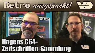 Hagens C64-Zeitschriften-Sammlung (Retro ausgepackt)