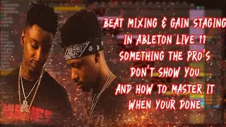 How 2 Gain Stage Midi In Ableton Live 11 and Mix Down Stems The Pro Way