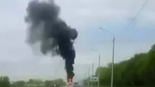 ВЗРЫВ БЕНЗОВОЗА.