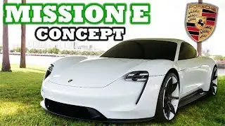 Is This The NEW Porsche Taycan? Porsche Mission E Review