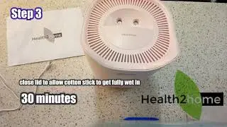 Health2Home - K7 3000ml Ultrasonic USB Air Humidifier / Diffuser- FIRST USE