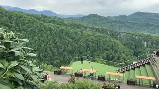 Сочи, май 2023. Вид с зоны отдыха Skypark