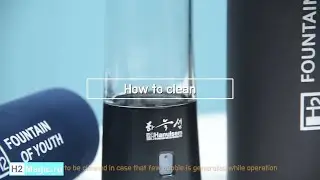 H2Magic.ru Как использовать HEBE EGP-1000 для приготовления водородной воды в домашних условиях