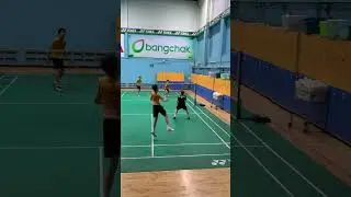 Badminton Doubles Just For Fun Match 