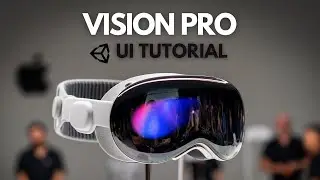 Apple Vision Pro UI for Quest | VR Unity Tutorial