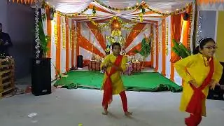 Devashree Ganesha dance performance #Ganesha special#easy dance steps for Ganesha song#group dance