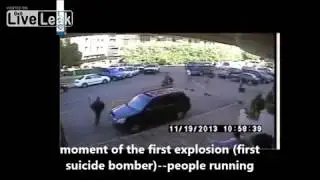 Lebanon moment of Beirut Twin suicide bombing Different angle