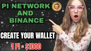PI Network: How to create wallet l send and receive pi coin l pi on Binance